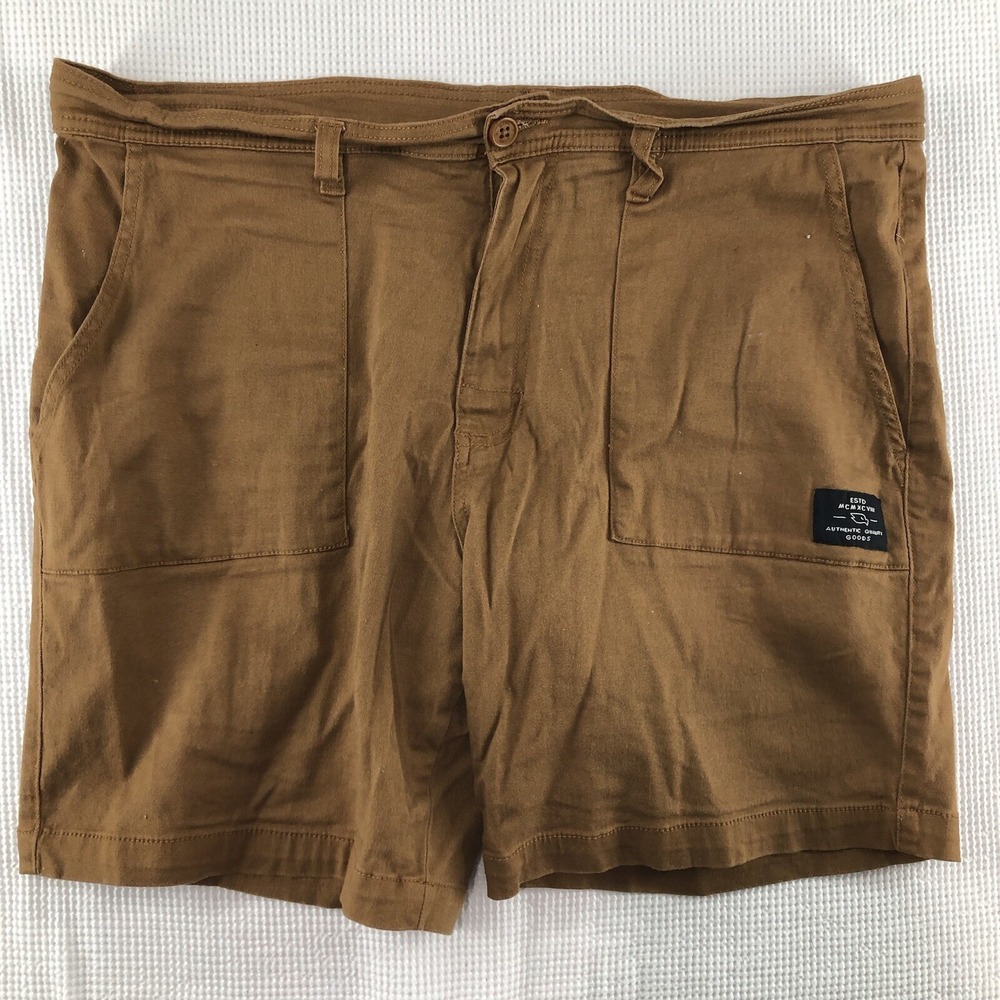 Tony hawk shorts men's‎ 38 brown stretch authentic quality goods